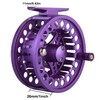 FANGBLUE Fly Fishing Reel Aluminum Alloy 5/6 WT Large Arbor