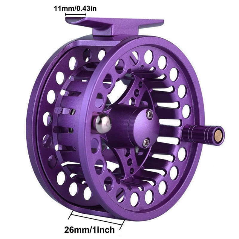 FANGBLUE Fly Fishing Reel Aluminum Alloy 5/6 WT Large Arbor