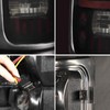 MAYELLO Black LED Tube Tail Lights Fit for 1994–2001 Dodge