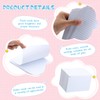 500 Pcs Index Cards with Holes Punched Lined Flash Cards