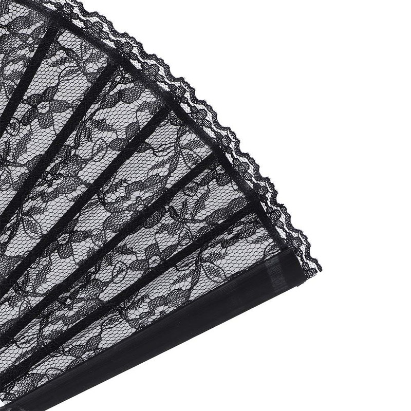 Abanico plegable de bambú para danza, abanico de mano estilo