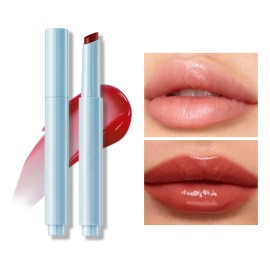 Brillo Labial De Prensa Lápiz Efecto Jugoso No Pegajoso 1.8g