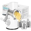 X Home Rotary Cheese Grater for Kitchen, Shredder with 3