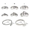 100 Piezas Banda Matriz Dental Contorneadas 2 Anillos Kit