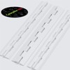 3 x Acrylic Hinge 300mm White, Continous Acrylic Piano Hinges,