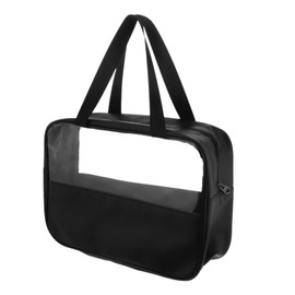 Outanaya Clear Makeup Bag Toiletry Organizer with Handle Portable Travel Bag for Toiletries Durable Construction for Men and Women Capacity for Easy Access