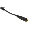 kenable Gold 2.5mm Right Angled Stereo Jack to 3.5mm Jack