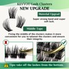 Lash Clusters 96pcs Individual Lashes Y08 D Curl 14mm Cluster