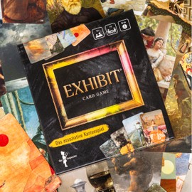 the artinspector Exhibit Card Game NEW! The Creative Word and Strategy Game - For 2-6 Players - Fantasy, Strategy & Fun Combined. Perfect for Family & Friends. From 12 Years