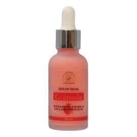 Serum Facial de Granada Productos Mart 30ml Antiacn Nutriente Noche