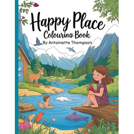 Happy Place Colouring Book