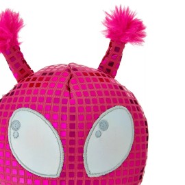 Way to Celebrate! Sparkly Pink Alien Plush Valentine's Day Toy by Way To Celebrate 9"
