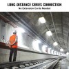 Connectable Waterproof Construction String Lights 100FT 150W 15000LM IP65 Outdoor
