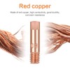 Haisheng Pack of 40 Welding Contact Tips 0.8 mm Copper