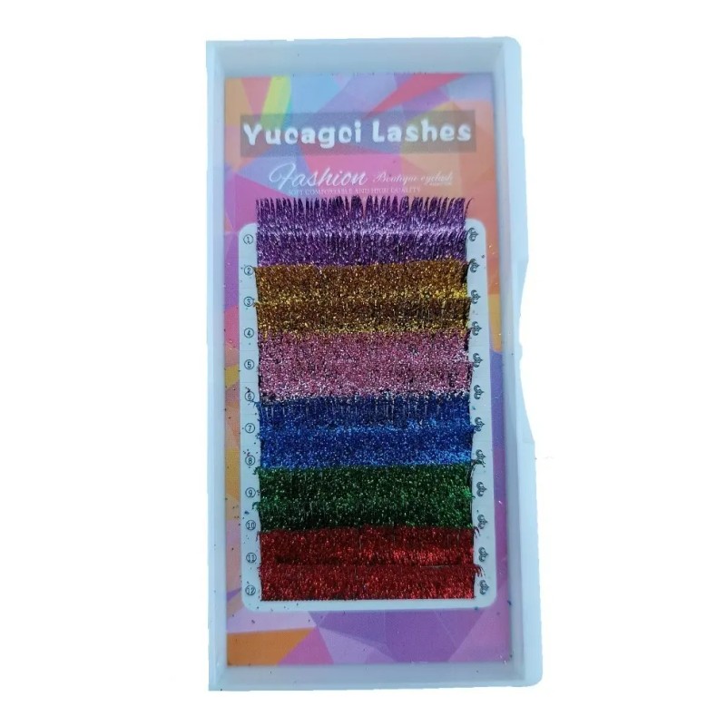 Extensiones De Pestañas Glitter