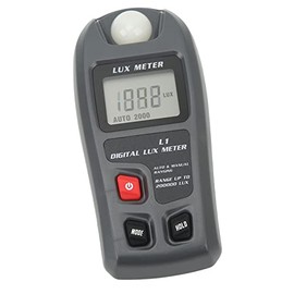 Digital Light Meter,Digital Illuminance Light Meter Light Meter Illuminance Tester Luxmeter Illuminometer Auto Shutdown LCD Display