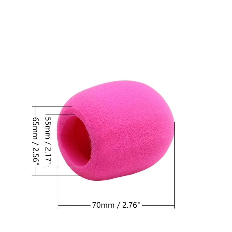 Fielect Microphone Cover Foam Mic Cover Handheld Microphone Windscreen Shield