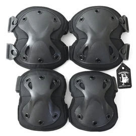 SHENKEL Hatch, XTAK Type, Elbow Pad, Double Pad Set, Black, Kneepad, Elbow Protector, One Size Fits Most, Pad-002bk