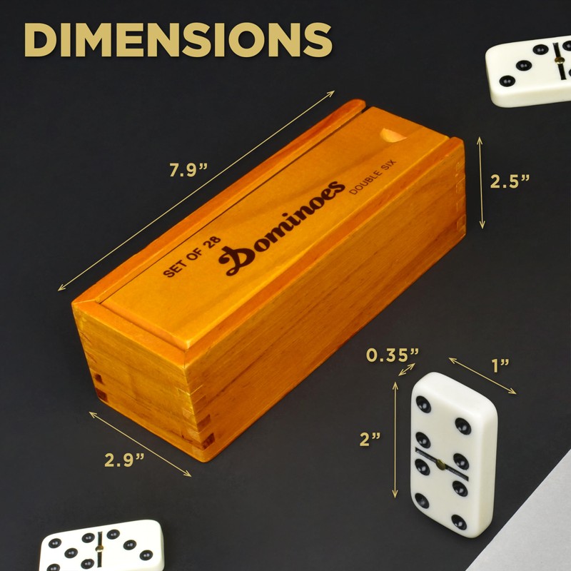 Dominos Set for Adults – Dominoes - Classic Board Games