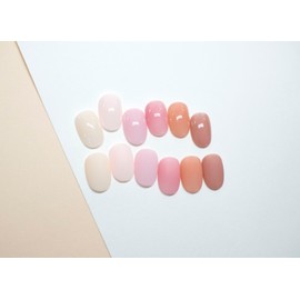 Bessiegel Besi Gel Nail Syrup Gel Color S02 Veil Pink + 30 parts / 베씨젤 네일 시럽젤컬러 S02 베일핑크+파츠30개