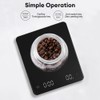Mini Coffee Scales with Timer Digital Coffee Electronic Scales USB