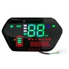 Keenso Tablero Digital para Moto, 48V/60V Odómetro para Motocicleta, Tacómetro,