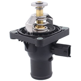 Doo Engy Thermostat with Housing Thermostat Housing Car Thermostat Coolant Seal for Astra J Insignia A Sports Tourer Mokka X Zafira C Tourer Aveo T300 Cruze 1.8 1.6 Turbo