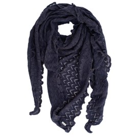 Invero, Merino Triangular Scarf Susi, 100% Wool -