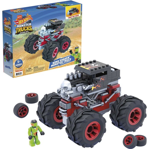 Mega Brands MEGA Construx Hot Wheels Monster Trucks Toy Car