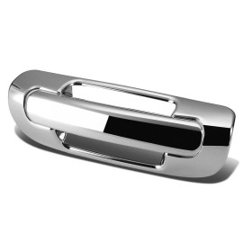 1clickautoacc Triple Chrome Plated ABS Tailgate Handle Cover for 99-04 JEEP GRAND CHEROKEE