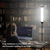 FRIDEKO HOME Smart Corner LED Floor Lamps for Bedroom, Black