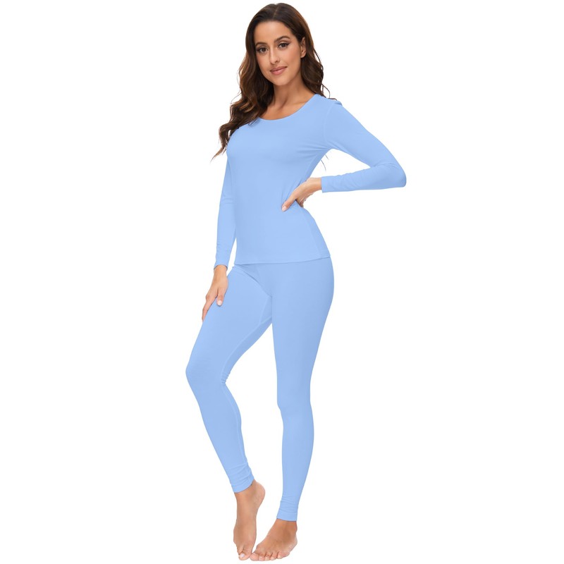 WiWi Conjunto de ropa interior de bambú ultra suave para