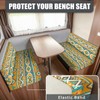 Tomeusey RV Couch Cover Set - 2 Pcs Aztec Tribal