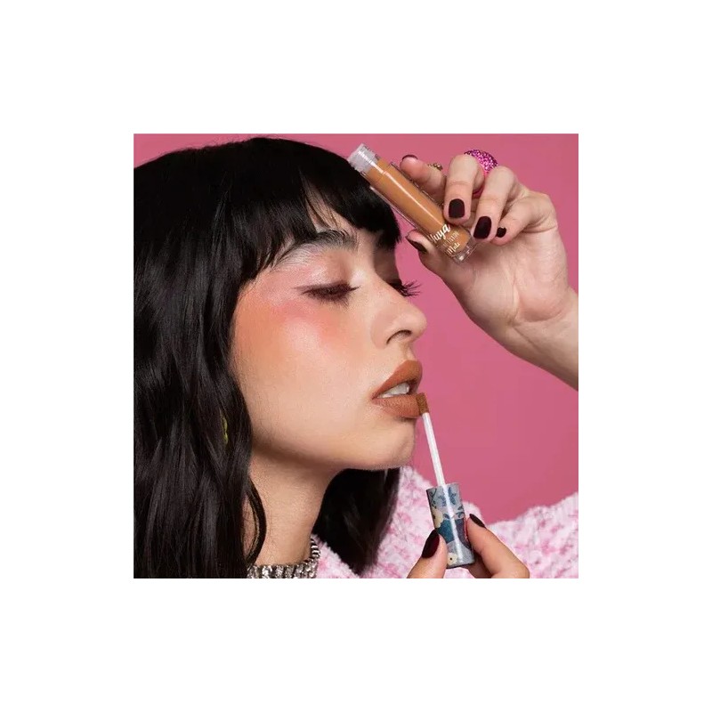 Labial Líquido Mate Yuya Eco - Nude Delicado Larga Duración