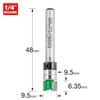 Trend CraftPro Guided Profiler Router Cutter Bit, 1/4 Inch Shank,