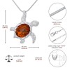 Women's 925 Sterling Silver Necklace with Nano Coating Protection Oval