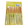 HHIP 3000-0062 10 Piece Diamond Needle File Set, Medium Coarse,
