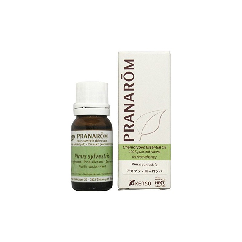 Pranarom Red Pinus Europe Essential Oil, 0.3 fl oz (10
