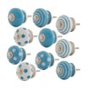 The Boho Street Pack of 10 Blue White High Quality
