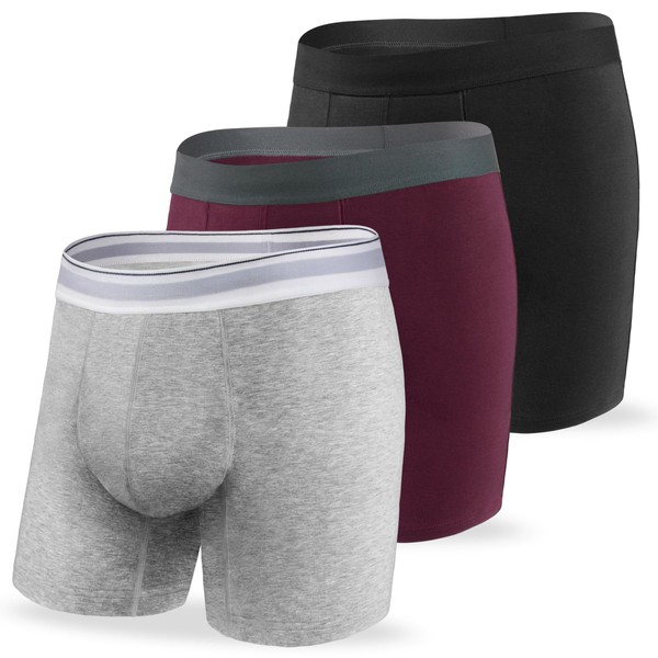 REELINDRY Washable Incontinence Underwear for Men Absorbent 2.3 oz Leak