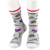 JTOUK Funny Crochet Socks Gift for Crochet Mom Funny Knitting