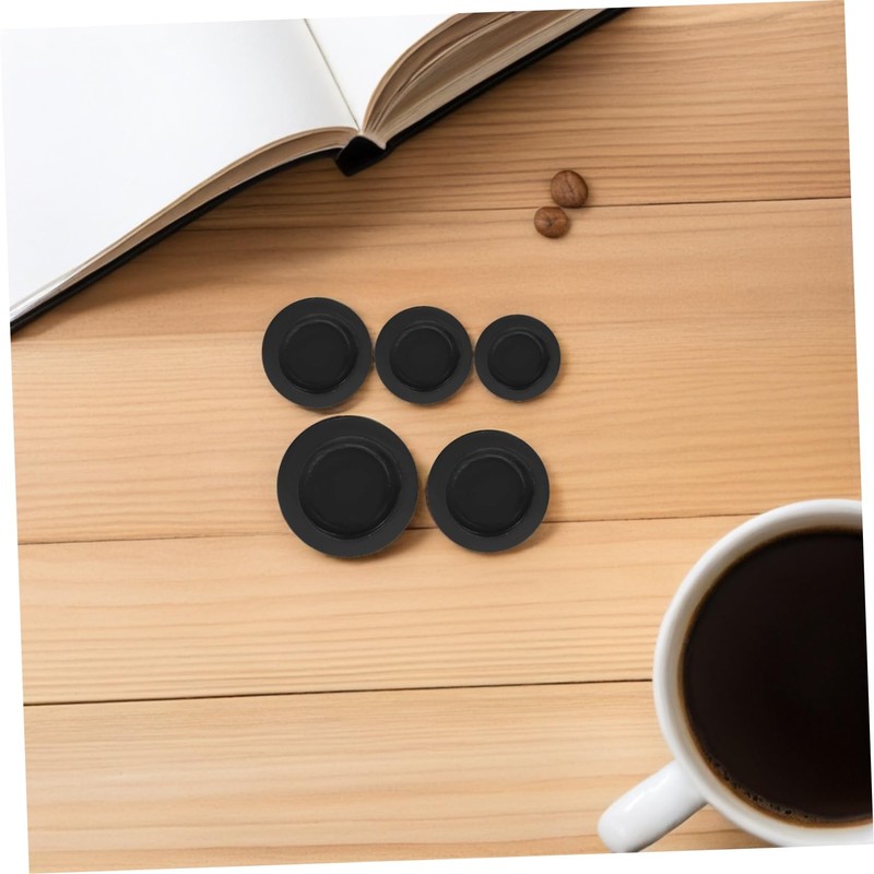 5Pcs Piggy Bank Replacement Stoppers Rubber Plugs for Bottom Caps
