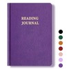 TSFPapier Reading Journal Book Lovers Gifts Book Journal Hardcover Leather
