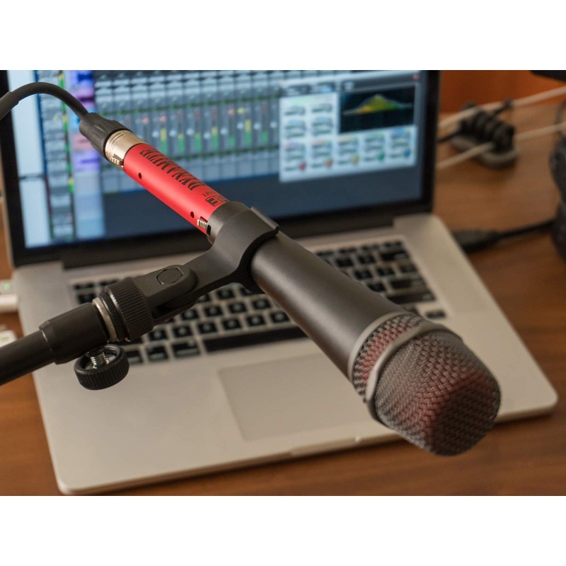sE Electronics DM1 DYNAMITE In-Line Microphone Preamplifier, Red