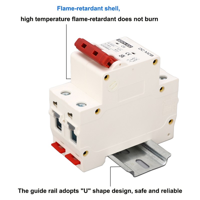 DC Circuit Breaker Short Circuit Protection Arc Extinguishing Miniature Circuit