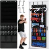Over the Door Organizer for Toy Guns, Storage Hanger with