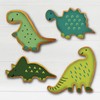 Zenker Dinosaur Cookie Cutter Set Stainless Steel 4 Pieces -