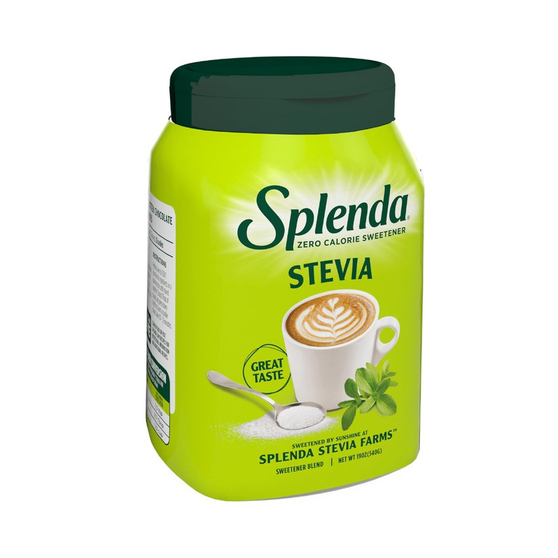 SPLENDA Stevia Zero Calorie Sweetener, Plant Based Sugar Substitute Granulated