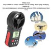 Digital Anemometer LCD Backlit Display Maximum Minimum Average Wind Speed