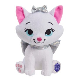 Just Play Disney100 Years of Wonder Marie - Peluche pequeño con Licencia Oficial para niños de 2 años